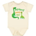 thumbnail image 3 of Inktastic My Nanny Loves Me Grandson Dinosaur Boys Baby Bodysuit, 3 of 5