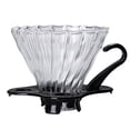 thumbnail image 1 of Embudo de café de vidrio, filtro de café de vidrio con mango, taza individual reutilizable, vierte sobre la olla, 1 Uds., 1 of 5