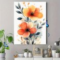thumbnail image 4 of Qisvanset Framed Canvas Wall Art 12x16 Inch Proverbs Biblical Floral Coastal Dorm Wall Art Decor, 4 of 5