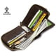 thumbnail image 4 of Cartera BULLCAPTAIN de piel auténtica con bloqueo RFID, color marrón, 4 of 7