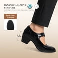 thumbnail image 5 of DREAM PAIRS Women's Mary Janes Chunky Closed Toe Dress Low Heels Comfortable Orthopedic Work Pumps Wedding Formal Casual Shoes, 5 of 8