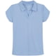 thumbnail image 1 of Polo Nautica para niñas, uniforme escolar grande, 8-10, azul claro, 1 of 2