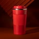 thumbnail image 1 of Taza de café de cerámica 350ml | Regalo de San Valentín para parejas - Diseño en forma de corazón | Grabado "Corazón Favorito" y "Ejercicio" | Tema de fitness | Cerámica duradera | los 9.5x8cm, 1 of 6