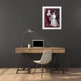 thumbnail image 3 of Hogarth, William 15x18 White Modern Wood Framed Museum Art Print Titled - Lord Grey and Lady Mary West As Children, 3 of 4