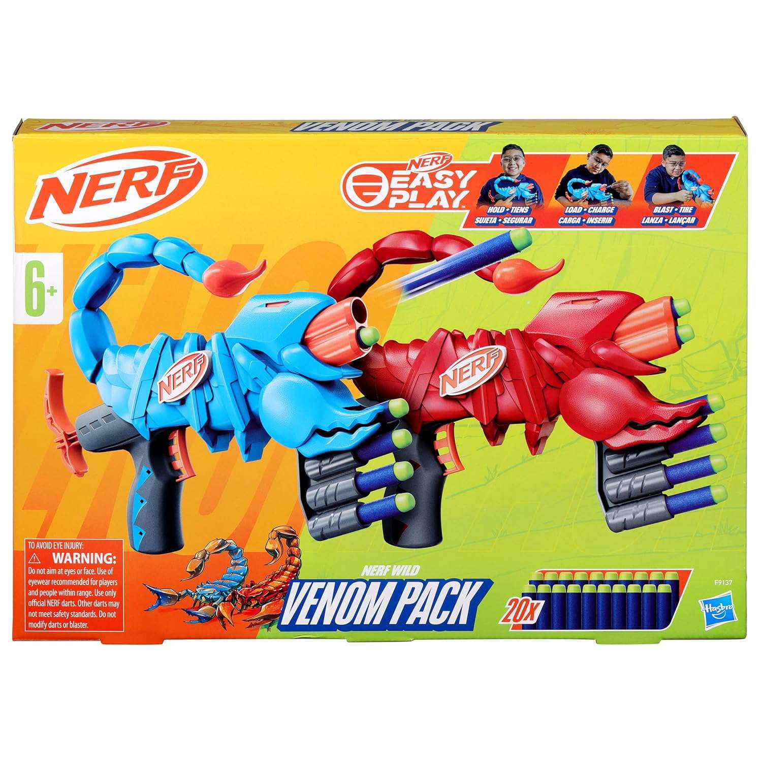 Hasbro HSBE0438 Nerf N Strike Elite Infinus Blaster, 2 Count