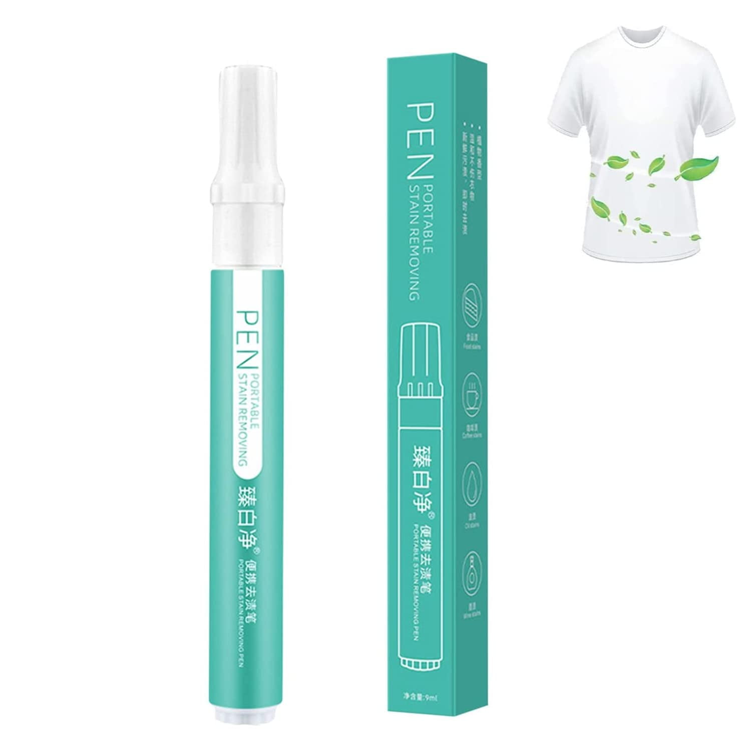 1PCS Bleach Pen for Clothing,Portable Bleach Pen Stain Remover Stick