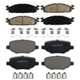 thumbnail image 5 of Detroit Axle - Front and Rear Ceramic Brake Pads for Ford Explorer Flex Taurus Lincoln MKS MKT, 5 of 7