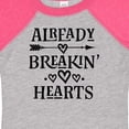 thumbnail image 4 of Inktastic Boys Valentines Day Breaking Hearts Boys Baby Bodysuit, 4 of 5
