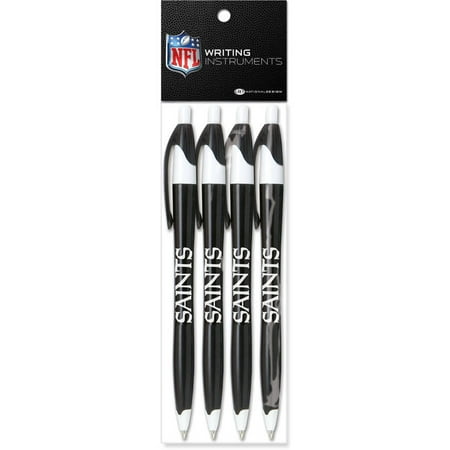 NFL New Orleans Saints Stratus Pen 4-Pack