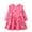 C-12521Pink, variant on TEDOYE Toddler Girls Christmas Dresses Longsleeve Cartoon Dress Casual T Shirt Lovely Wear, 6-7 Years