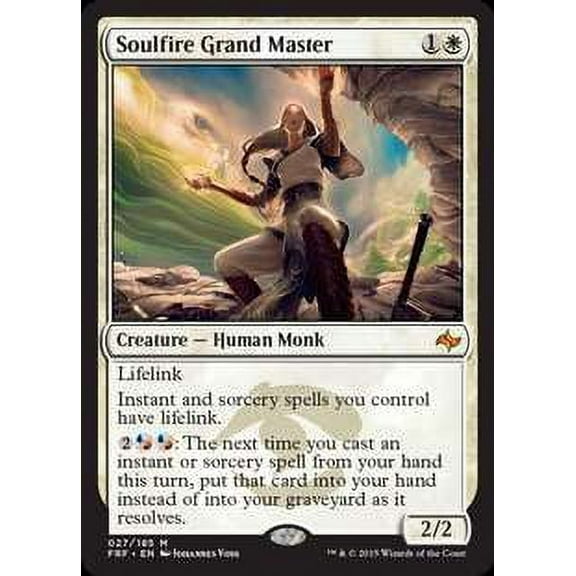 MtG Fate Reforged Mythic Rare Soulfire Grand Master #27