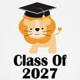 thumbnail image 3 of CafePress - Class Of 2027 Graduate (Lion) Kids Baseball Jersey - Kids Cotton Baseball Jersey, 3/4 Sleeve Shirt, 3 of 4