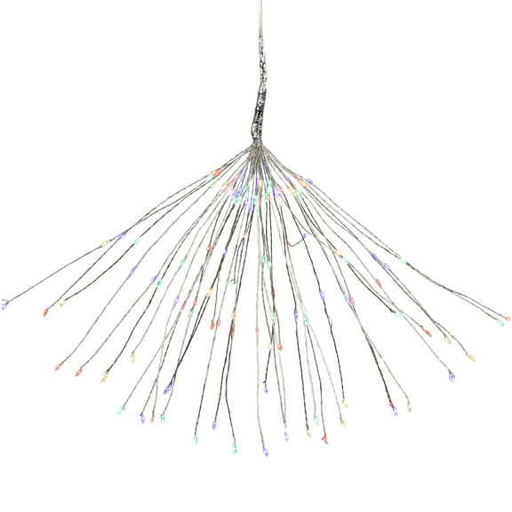 Northlight LED Lighted Firework Branch Christmas Decoration - Micro Fairy Multi-Color Lights - 20"