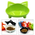 thumbnail image 2 of Cuenco para Mascotas Zulema con forma de oreja de gato antideslizante Verde, 2 of 8