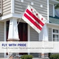thumbnail image 2 of Anley Mouche Brise 3x5 Pied Washington DC Drapeau - District de Columbia Drapeaux Polyester, 2 of 6