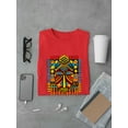 thumbnail image 3 of African Ornament Mask Tee Men's -Image by Shutterstock, 3 of 4