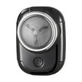 thumbnail image 2 of Mini afeitadora para hombres | Maquinilla eléctrica USB recargable de bolsillo | Acero inoxidable tamaño portátil para viajes | Negro, Gris, Azul, Plata | Húmedo/seco, carga rápida, diseño compacto, 2 of 6