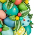 thumbnail image 4 of Northlight 17" Colorful Easter Egg Tree in Yellow Gingham Pot, 4 of 6