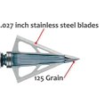 thumbnail image 2 of New Archery Products 125 Grain Lot de 5 Arbalète Thunderhead, 2 of 2