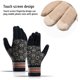 thumbnail image 1 of Gorro cálido con forro polar Bling Bling bufanda guantes conjunto de guantes para pantalla táctil azul marino, 1 of 8