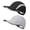 Black+light Grey, variant on 2 Pack Reflective Foldable Sports Hat UPF 50+ Sun Protection Outdoor Run Hats for Men and Women