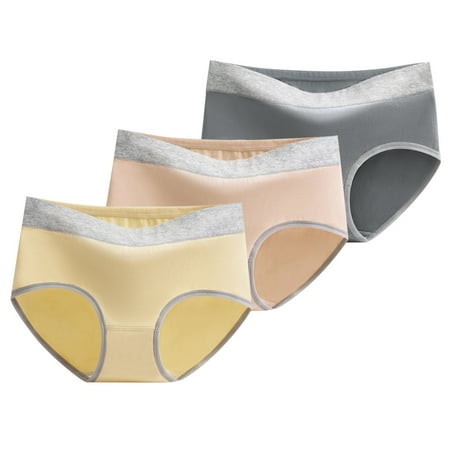 

Spdoo Women s High Waisted Cotton Underwear Ladies Soft Full Briefs Panties Multipack