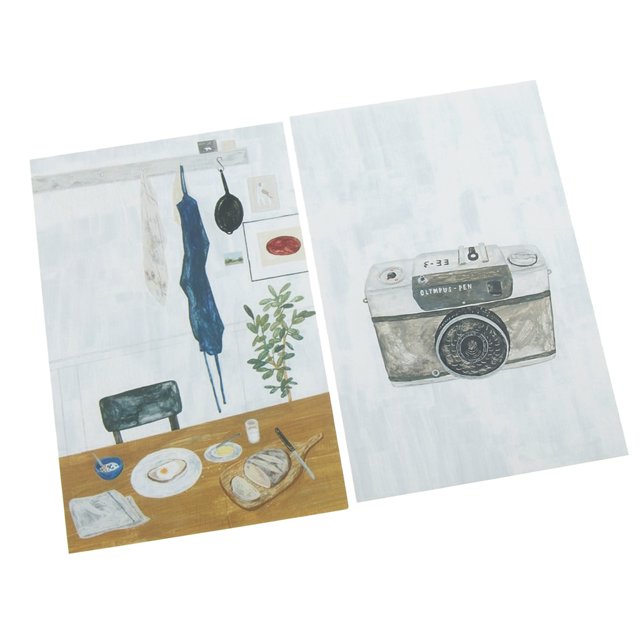 Tarjeta De Pared Accesorios Fotográficos Papel Con Trabajos De Ilustración Para Cafe Estudio Decoración Cámara Sunnimix Ilustración de papel de la tarjeta de pared