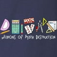 thumbnail image 3 of CafePress - Weapons Of Math Destruction Long Sleeve Dark T Shi - Long Sleeve Dark T-Shirt, 3 of 4