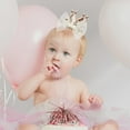 thumbnail image 4 of LOLIPPYY Girls Crown Hair Crown for Birthday Celebration Children 1Set, 4 of 5