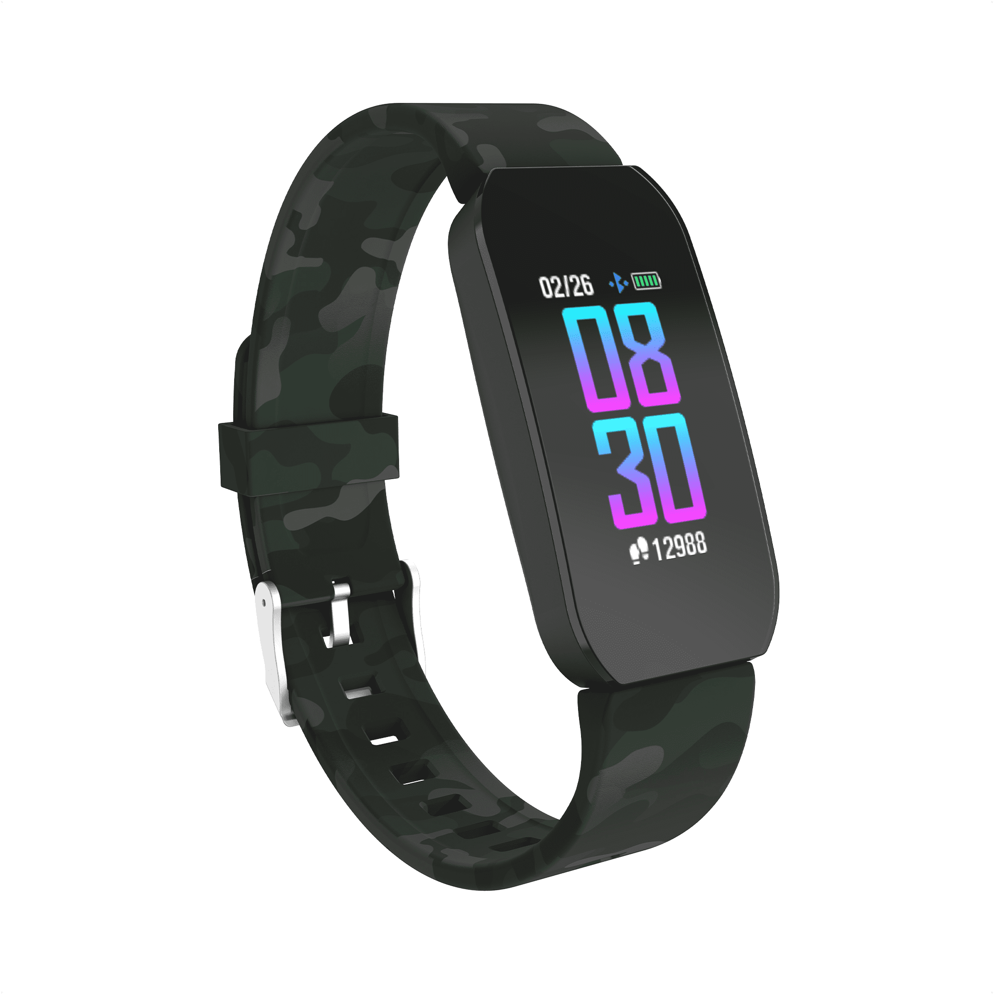 Itech Active Smartwatch Tracker for Men Women iOS android Compatible Black Walmart