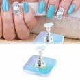 thumbnail image 4 of Acrylic Nail Display Stand for Manicure Practice, Clear Wall Mounted Holder, Training Tool, DIY Nail Art Support, Salon School Home Use, Durable Plastic, Nail Tip Display, Women, Makeup Organizers, 4 of 8