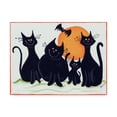thumbnail image 1 of Trademark Fine Art 'Halloween Kitties' Canvas Art by Beverly Johnston, 1 of 3