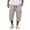 Light Gray_001, variant on Domuza Cargo Shorts for Men Stretch Waist Below Knee Long Shorts Waterproof Relaxed Fit Hiking Capri Shorts with Mulit Pockets Coffee 3XL