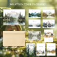 thumbnail image 3 of Juego de 20 tarjetas de agradecimiento en acuarela Nature Forest de 4 x 6 pulgadas, 3 of 9