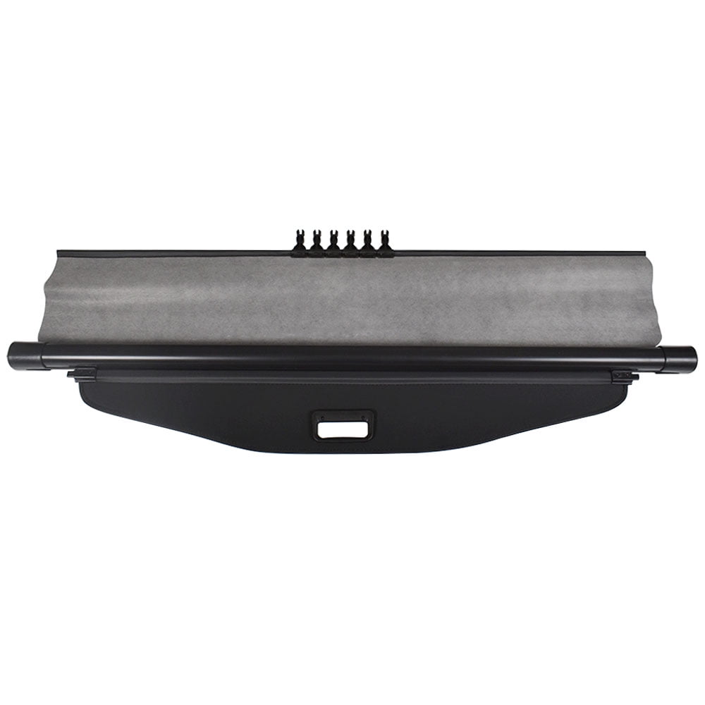 Genrics Black Retractable Luggage Cargo Cover Security Rear Trunk