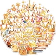 thumbnail image 4 of Calcomanías impermeables de vinilo Stickers Crown, 50 unidades, 4 of 4