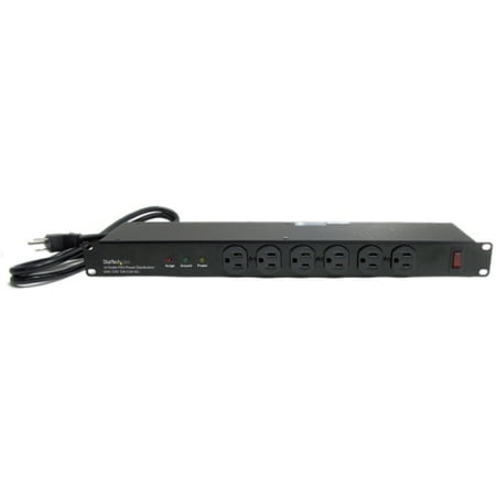 Startech 1U Rackmount 16-Outlet PDU Power Distribution Unit