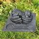 thumbnail image 5 of Pet Memorial Stones Impermeable Piedra de jardín de tumba Tribute Estatua Patio trasero libre Adorno de Gravest - Perro Salvador piedra conmemorativa de mascotas, 5 of 7