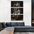 thumbnail image 2 of ARTCANVAS Flowers In a Ceramic Vase Canvas Art Print by Jan Brueghel The Elder - Size: 60" x 40" (1.50" Deep) (3-Piece), 2 of 9