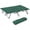 Green, variant on Yuanmin 2 Person Folding Camping Cot for Adults, 50" Extra Wide Outdoor Portable Sleeping Cot with Carry Bag, Elevated Camping Bed, Beach Hiking, Grey