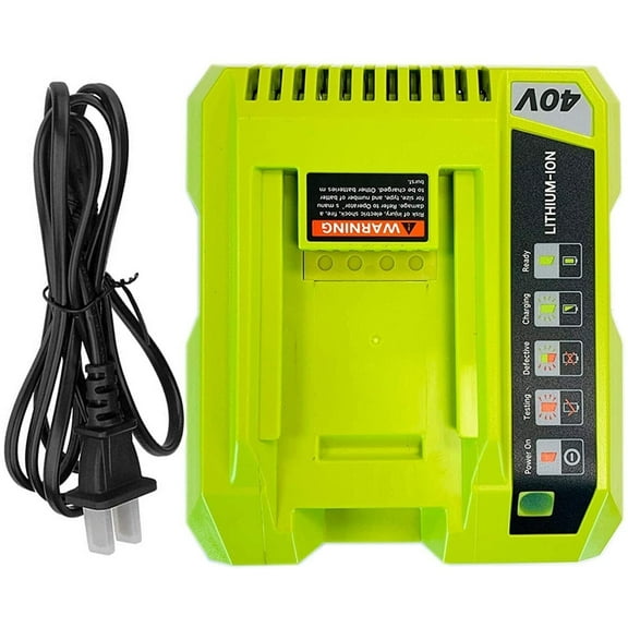 40V OP401 OP401A OP406A OP408A Charger for Ryobi 40 Volt Batteries