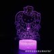 thumbnail image 1 of Lámpara de mesa LED con luz nocturna 3D de animación de Hello Kitty, lámpara de noche para dormitorio infantil, lámpara de ambiente colorido táctil, 1 of 5