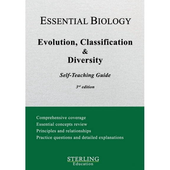 Essential Biology Self-Teaching Guides Evolution, Classification & Diversity: Essential Biology Self-Teaching Guide, (Paperback)