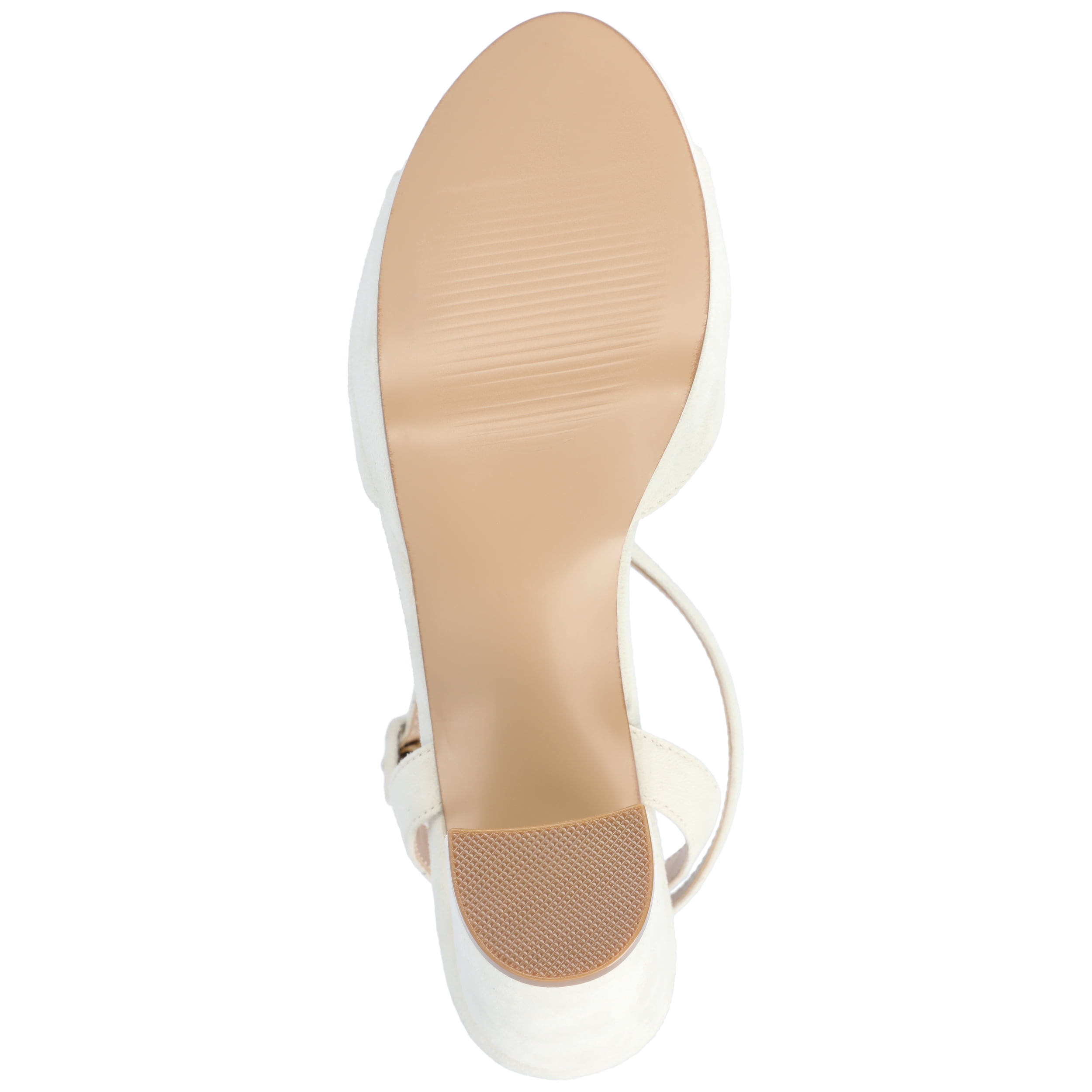 Journee Womens Nairri Vegan Leather Platform Heel Dress Sandals, Widths Available
