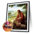 thumbnail image 2 of Religión Jesús Dibujo Full Round Drill Diamond Painting Art Craft para adultos Hugtrwg Para estrenar, 2 of 9