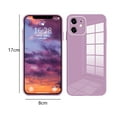 thumbnail image 3 of Glass Back Phone Covers with Solid Color Full Rugged Bumper Anti-Slip Design for Iphone 7P/8P/7/8/XS Max/XR/X/XS, 3 of 4