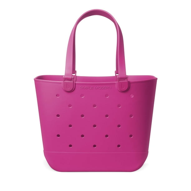 Bolso de playa moderno y sencillo Tote de goma