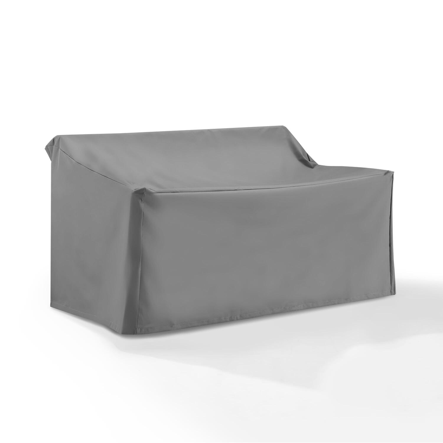 Outdoor Loveseat Cover - Heavy Duty Vinyl, Waterproof, Patio Furniture Protector - 36.5 x 58 x 30 in