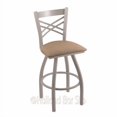 thumbnail image 7 of XL 820 Contessa 25" Swivel Counter Stool with Anodized Nickel Finish and Canter Bordeaux Seat, 7 of 7