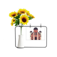 thumbnail image 1 of Visitando la iglesia en Corea del Sur Tarjeta de bendición de jarrón de girasol artificial, 1 of 3